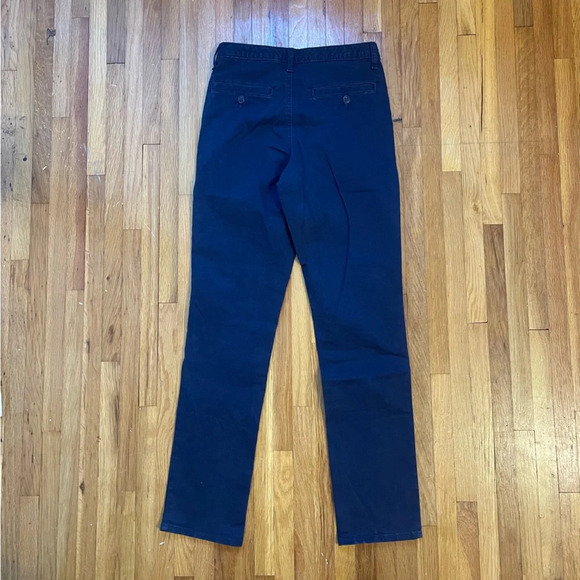 4/$25 Gap Kids Boys Navy Blue Uniform Chino Pants Size 16 Slim - Picture 7 of 9